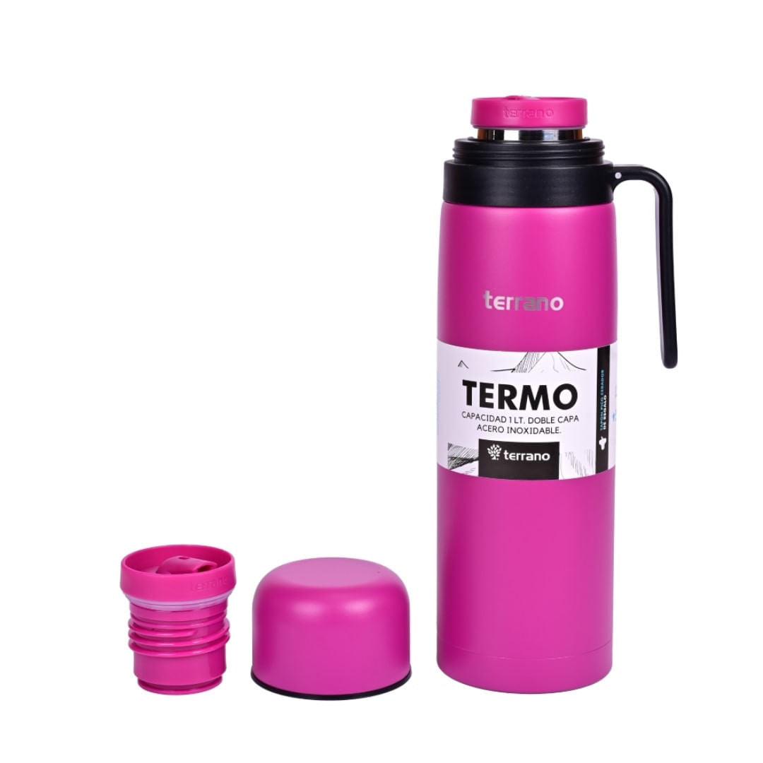 Termo 1Lt. Manija Rígida - Violeta