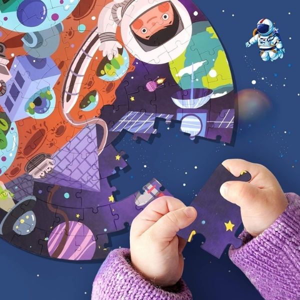 Puzzle del espacio 102 pzs