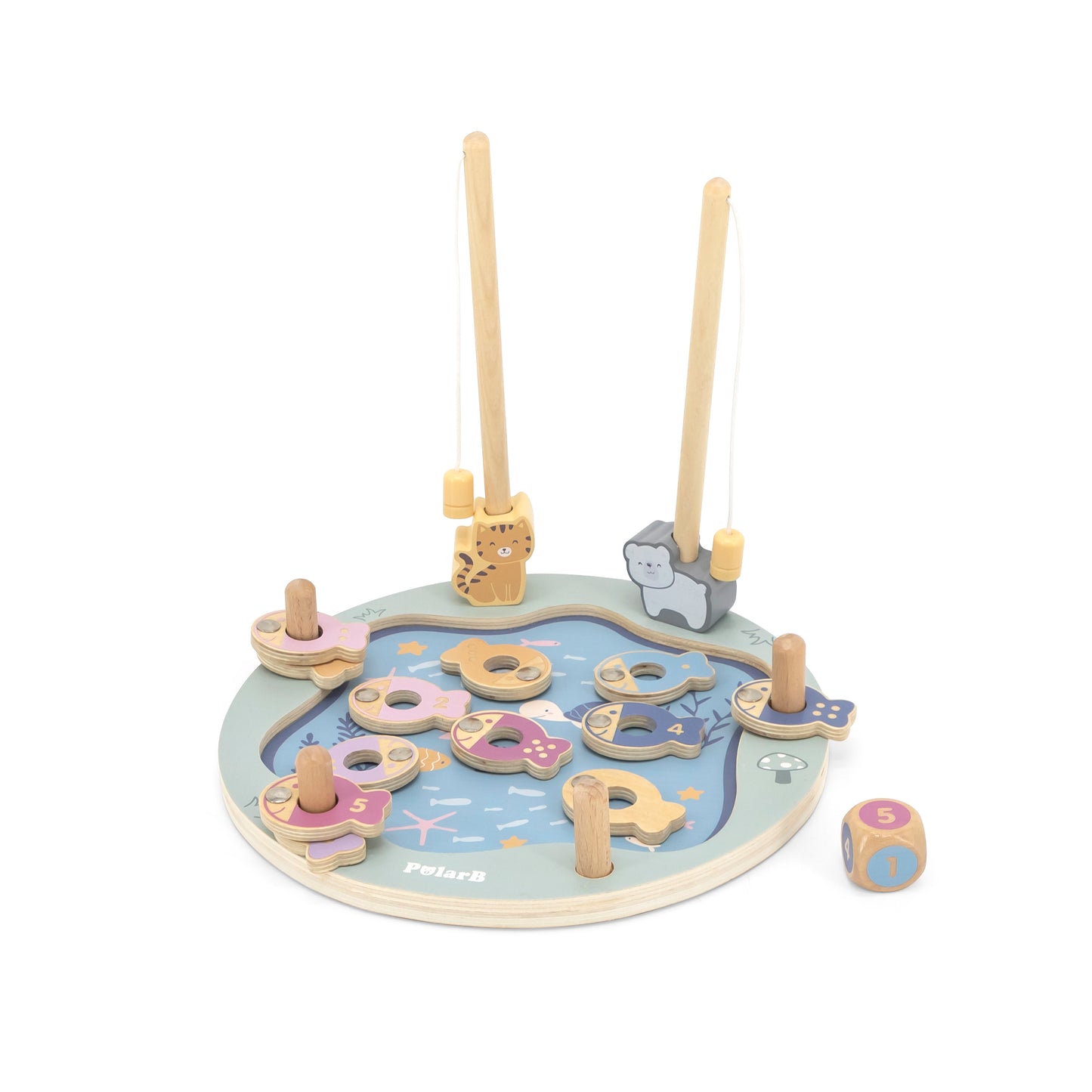 Juego de pesca magnético Polarb