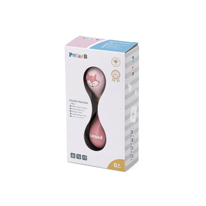 Maraca doble zorro rosa PolarB