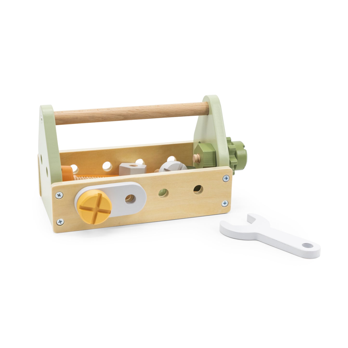 Caja herramientas verde Polarb