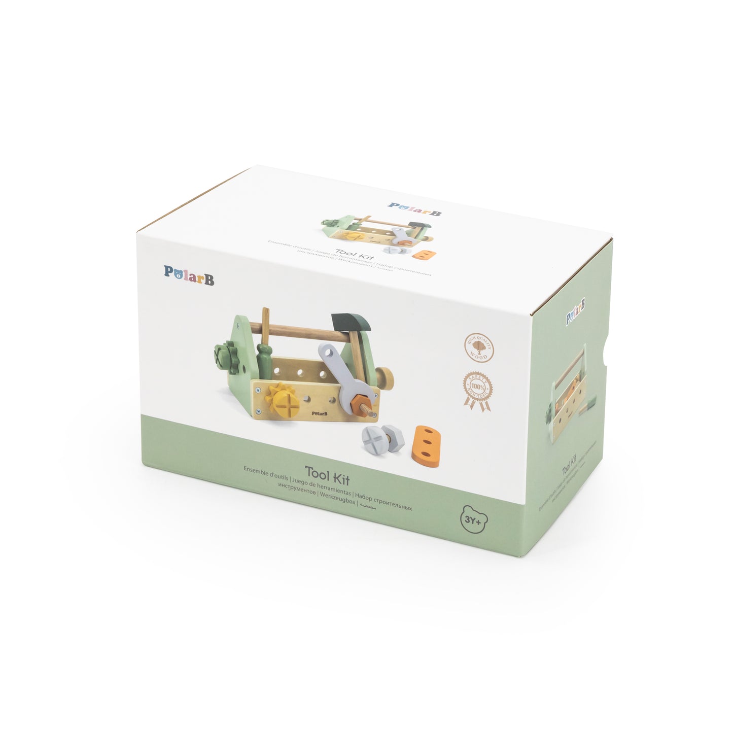 Caja herramientas verde Polarb