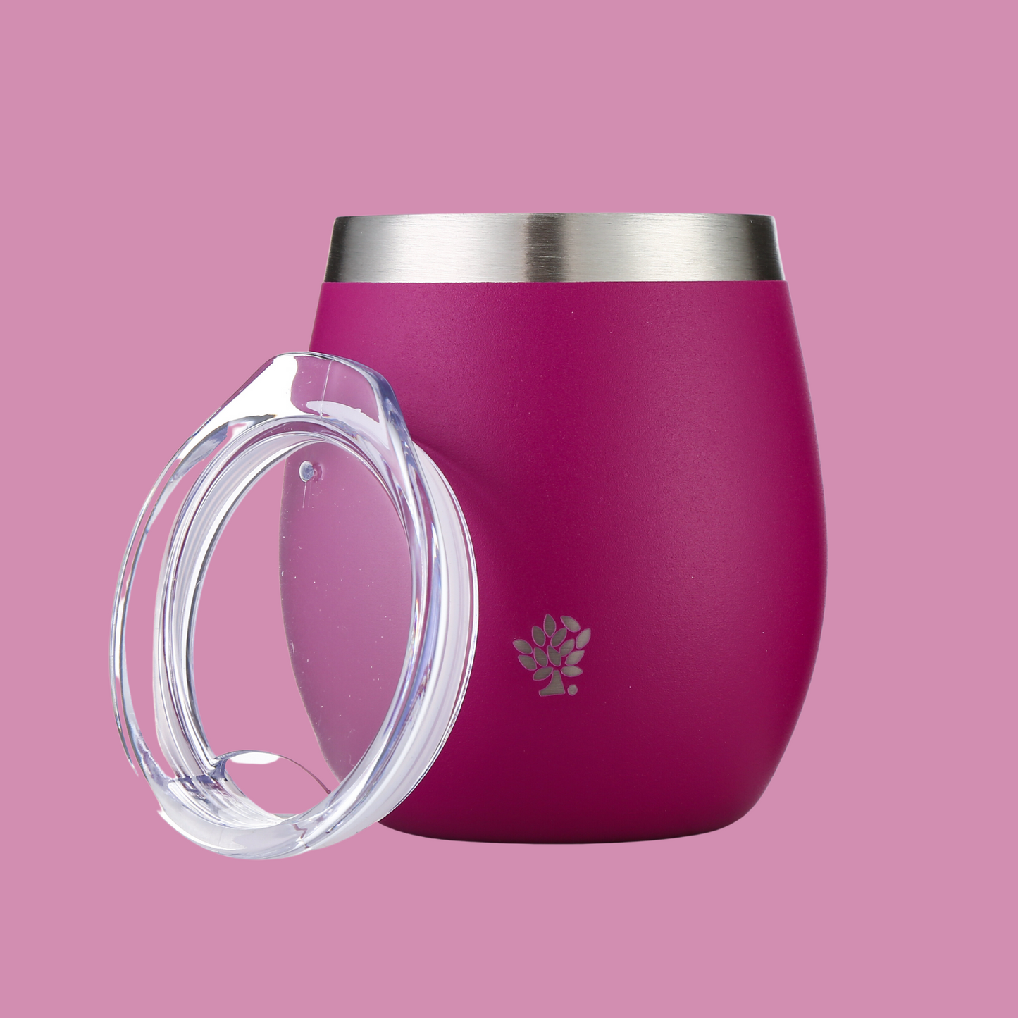 Mate Con Tapa - Púrpura