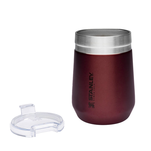 Mate Stanley Acero Inoxidable Go Tumbler con Tapa - Bordeaux