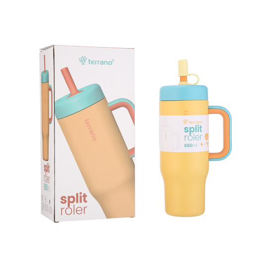 Vaso Split Roler 650ml - Mostaza