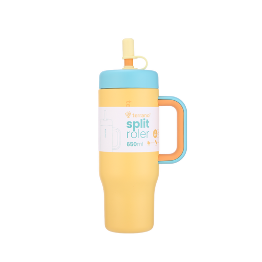 Vaso Split Roler 650ml - Mostaza