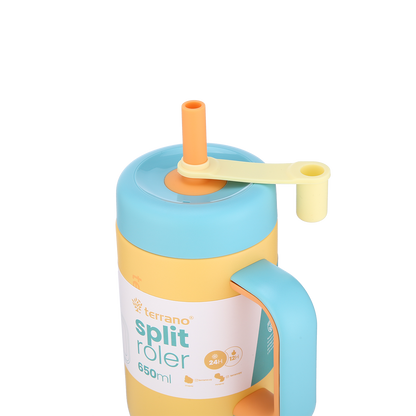 Vaso Split Roler 650ml - Mostaza