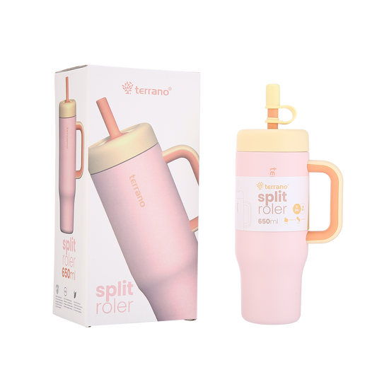 Vaso Split Roler 650ml - Rosado