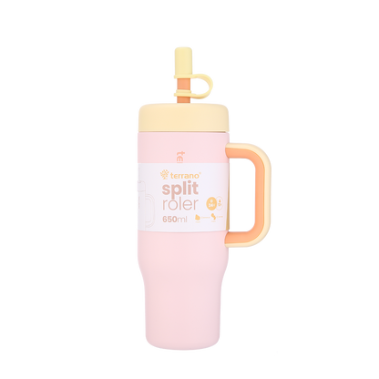 Vaso Split Roler 650ml - Rosado