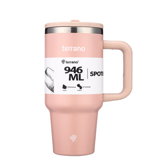 SpotieCup Con Pico 946ml - Rosa