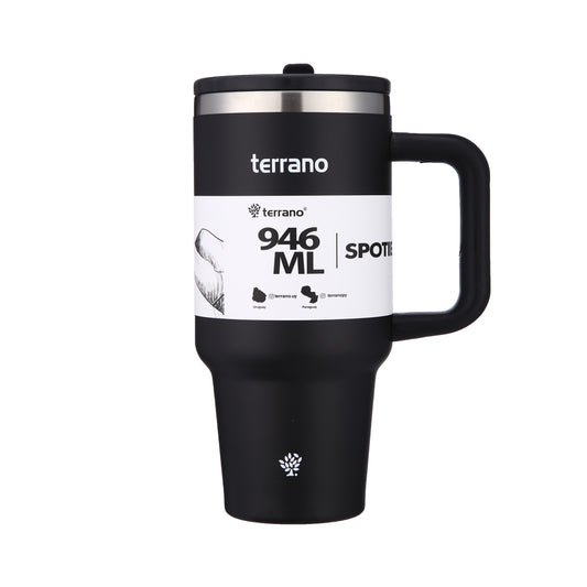 SpotieCup Con Pico 946ml - Negro