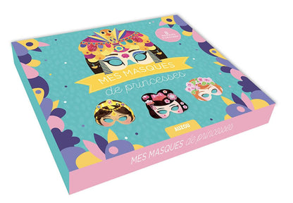 Kit para hacer máscaras de papel de princesas Auzou