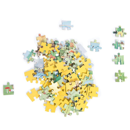 Puzzle Explorador del Bosque 96 pzas Moulin Roty