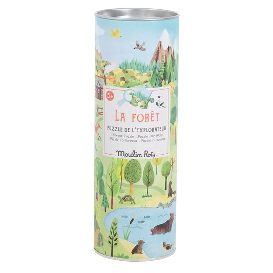 Puzzle Explorador del Bosque 96 pzas Moulin Roty