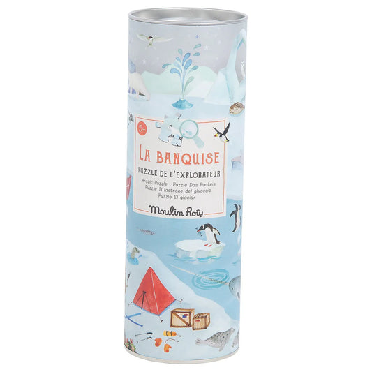 Puzzle Explorador El Glaciar 96 pzas Moulin Roty