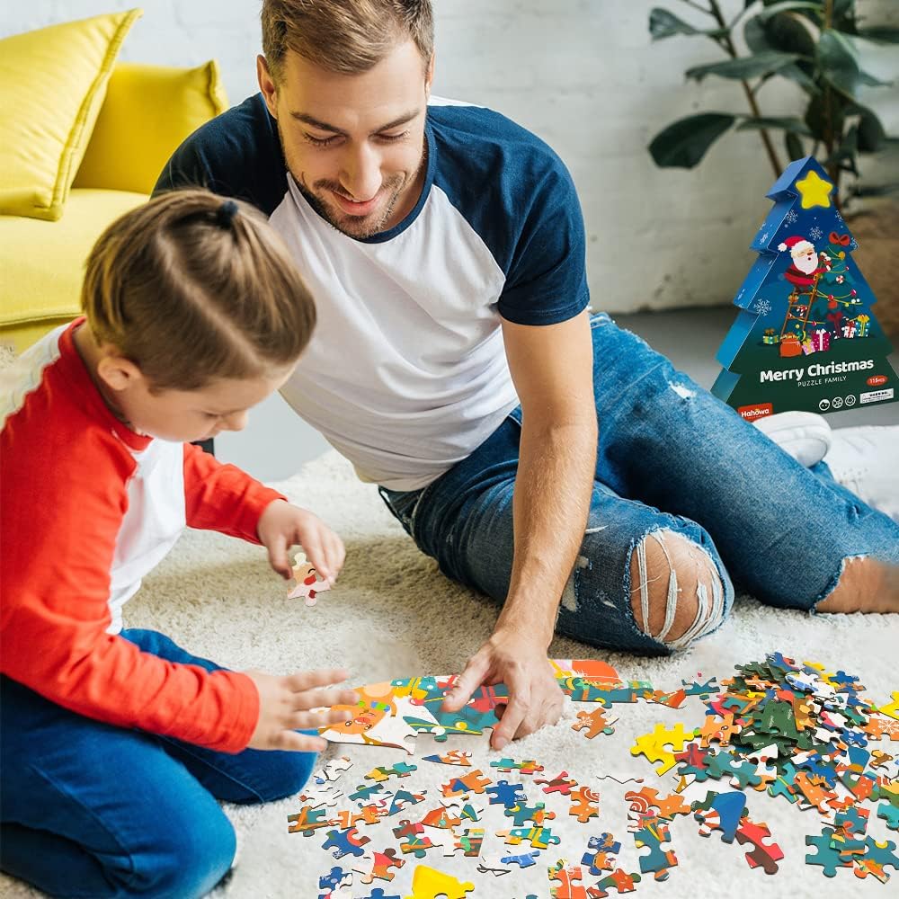 Puzzle árbol de navidad (115 pzs)