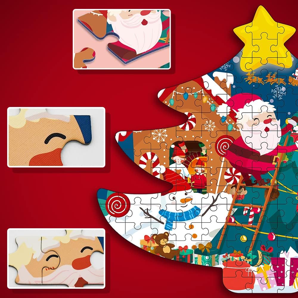 Puzzle árbol de navidad (115 pzs)