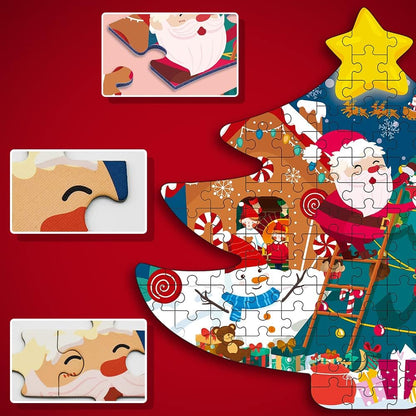 Puzzle árbol de navidad (115 pzs)