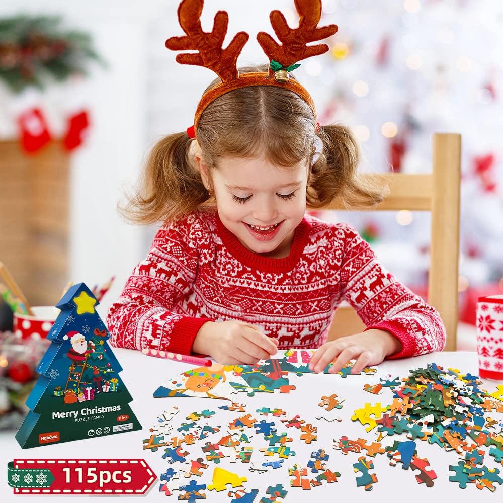Puzzle árbol de navidad (115 pzs)