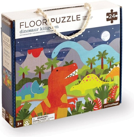Puzzle piso Dinosaurios 24 pzas Petit Collage