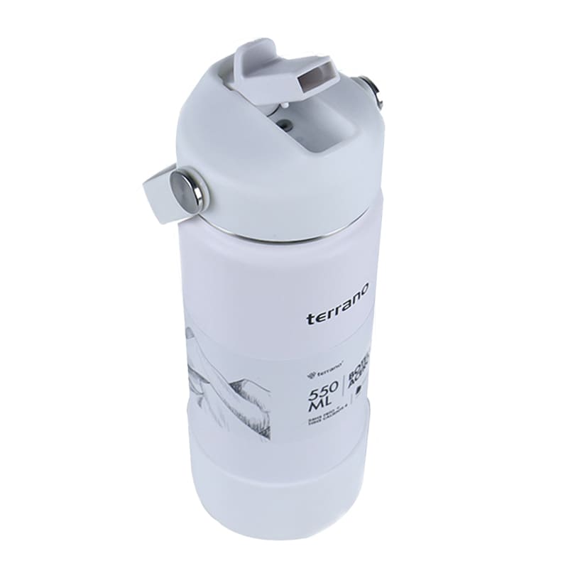 Botella Térmica Con Pico 550ml - Blanco