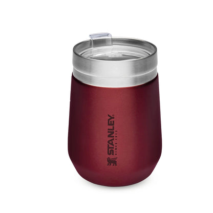 Mate Stanley Acero Inoxidable Go Tumbler con Tapa - Bordeaux