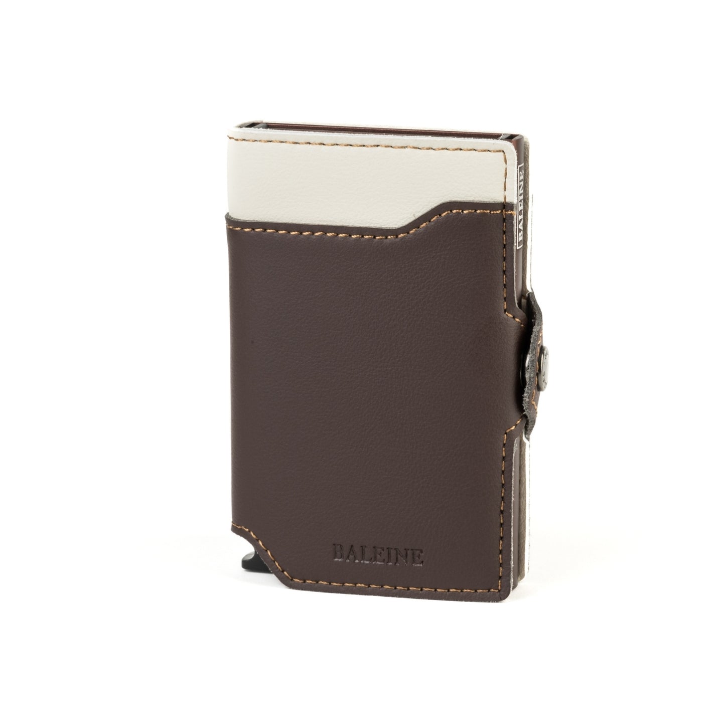 Billetera Alabama - White Brown