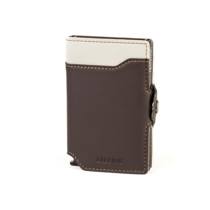 Billetera Alabama - White Brown