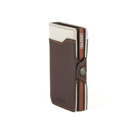 Billetera Alabama - White Brown