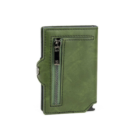Billetera Kansas Zipper - Army Green