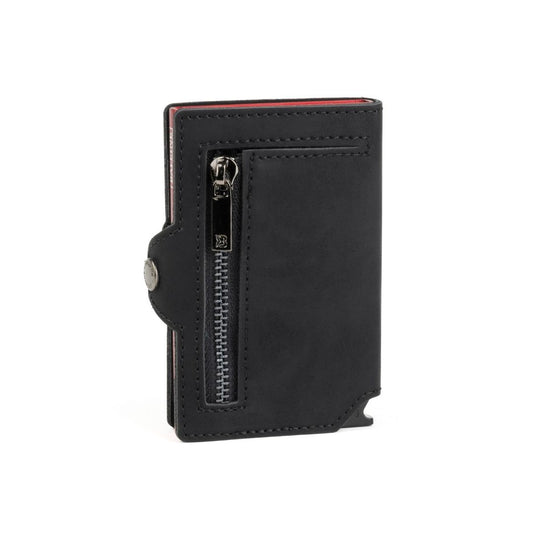 Billetera Kansas Zipper - Dark Red