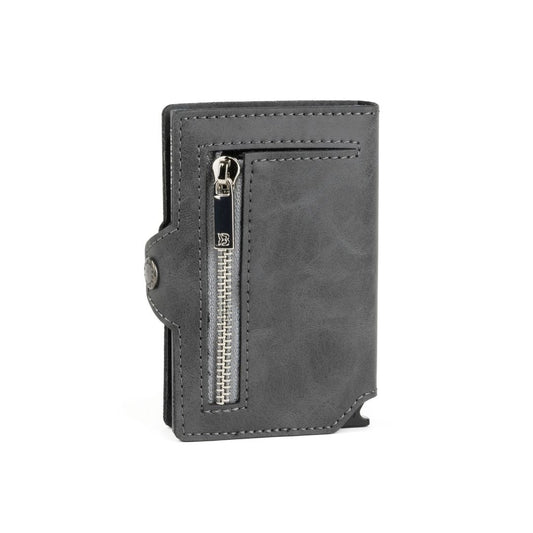 Billetera Kansas Zipper - Space Grey