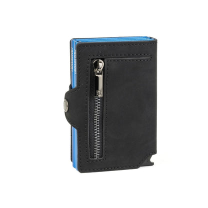 Billetera Double Kansas Zipper - Dark Blue