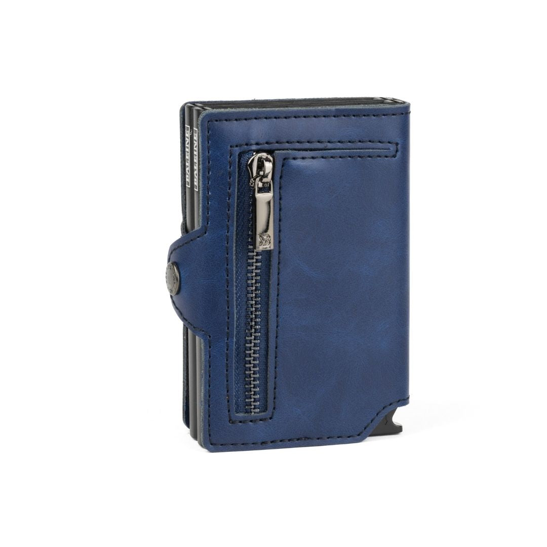 Billetera Double Kansas Zipper - Midnight Navy