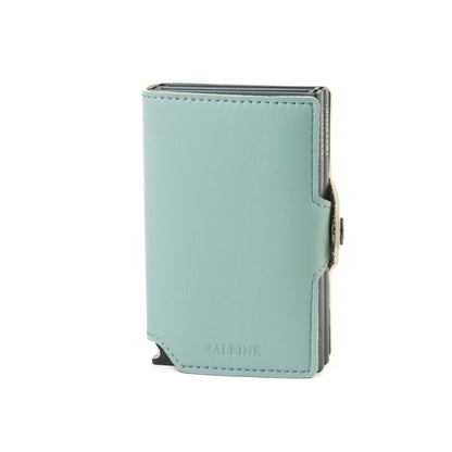 Billetera Double Kansas - Pastel Aqua