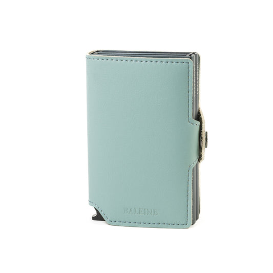 Billetera Double Kansas - Pastel Aqua