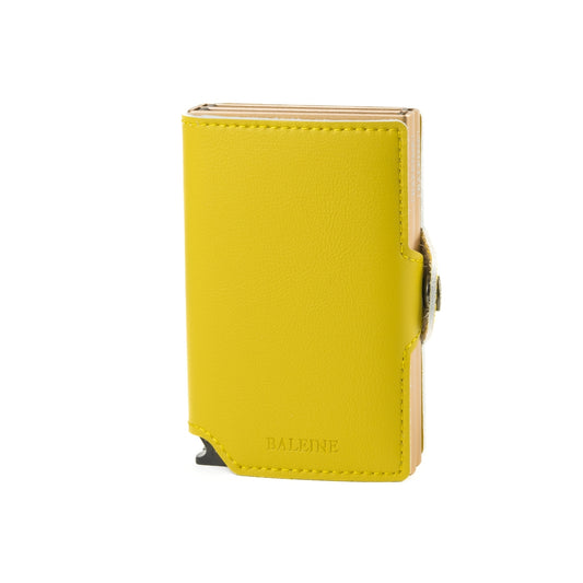 Billetera Double Kansas - Pastel Mustard