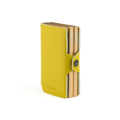 Billetera Double Kansas - Pastel Mustard