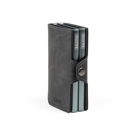 Billetera Double Kansas - Space Grey