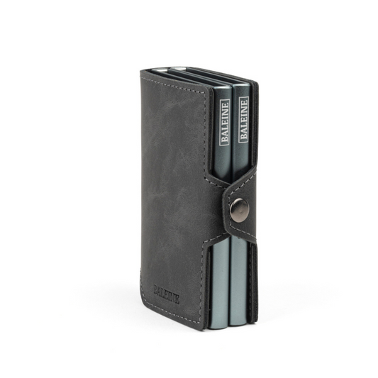 Billetera Double Kansas - Space Grey