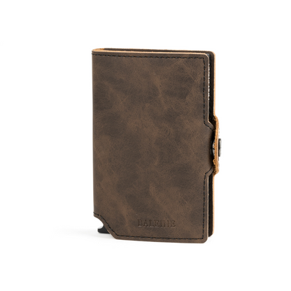 Billetera Kansas Zipper - Deep Brown