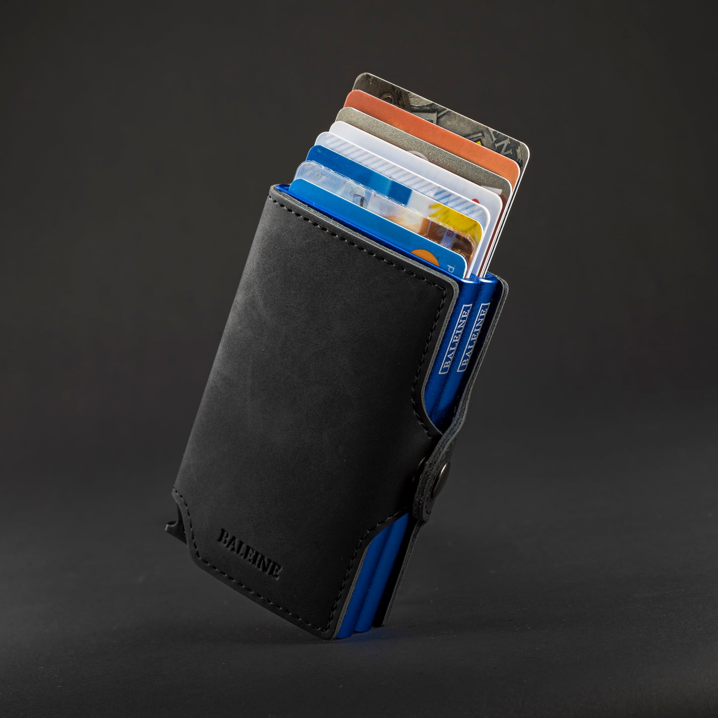 Billetera Double Kansas - Dark Blue