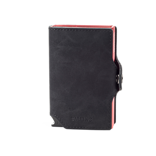 Billetera Double Kansas - Dark Red