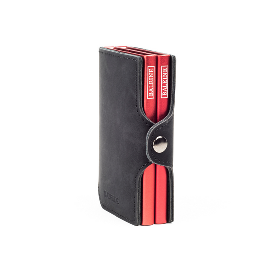 Billetera Double Kansas - Dark Red