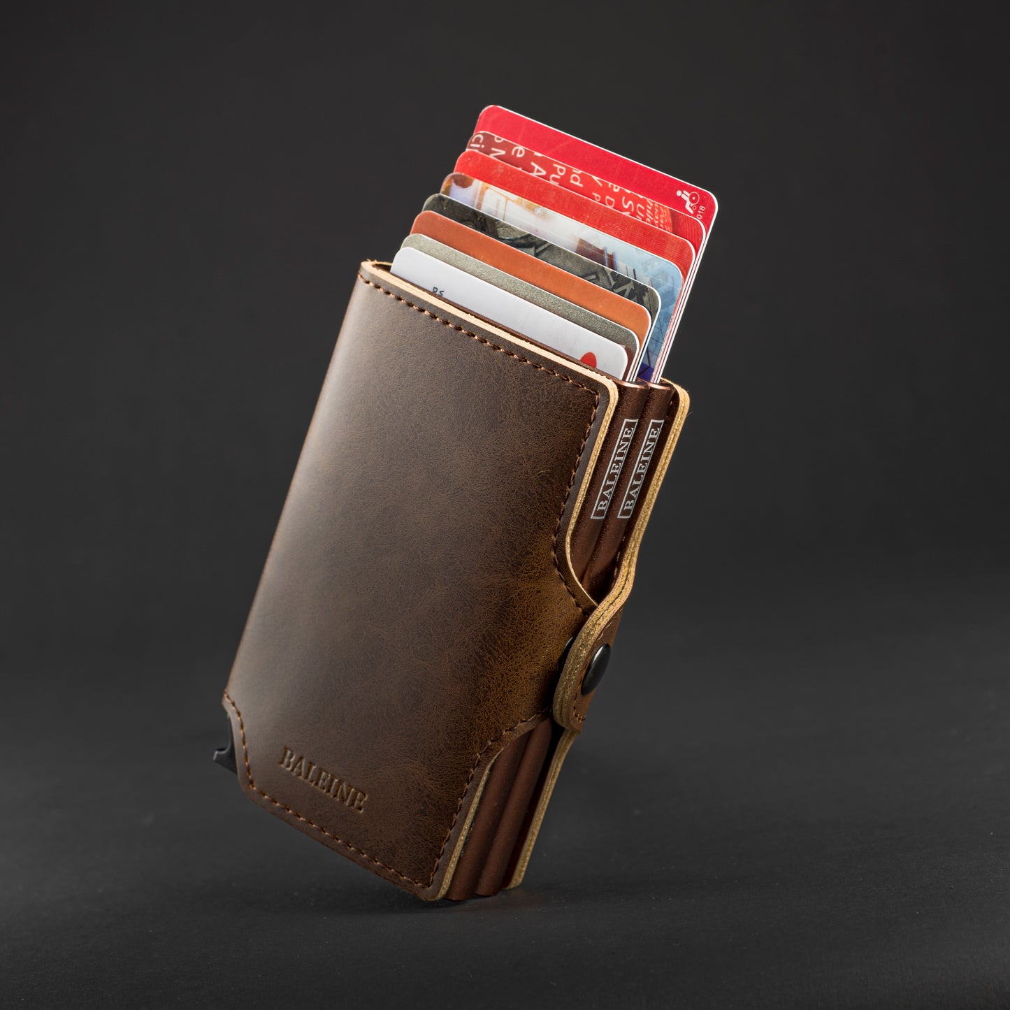 Billetera Double Kansas - Pard Brown