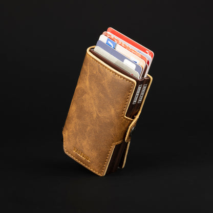 Billetera Double Kansas - Light Brown