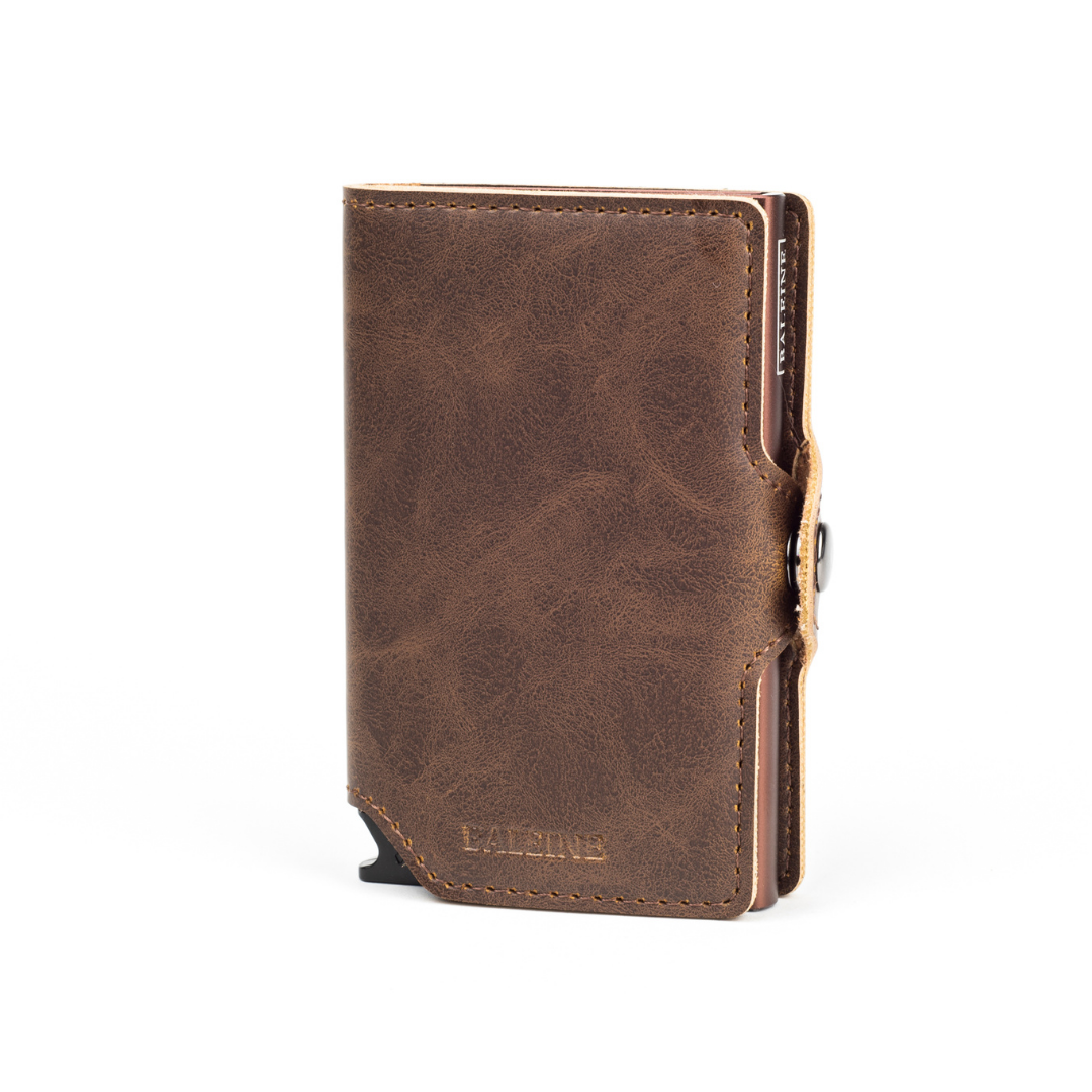 Billetera Kansas Zipper - Pard Brown
