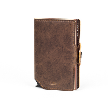 Billetera Kansas Zipper - Pard Brown