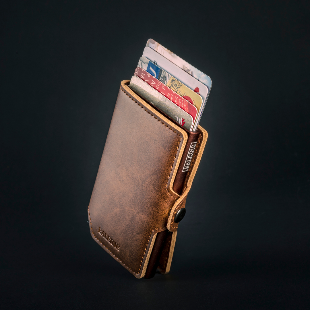 Billetera Kansas Zipper - Pard Brown