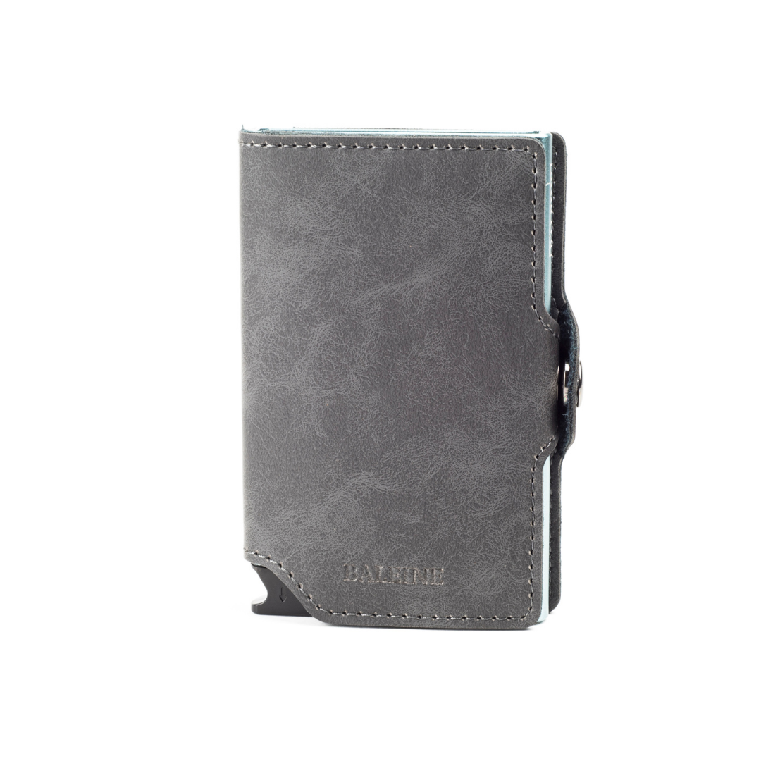 Billetera Kansas Zipper - Space Grey